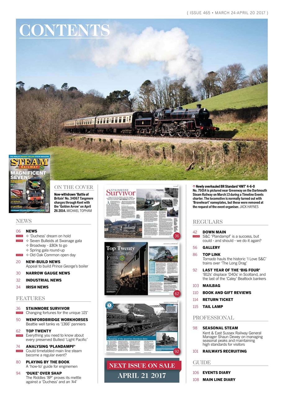 Steam Railway Preview Pages