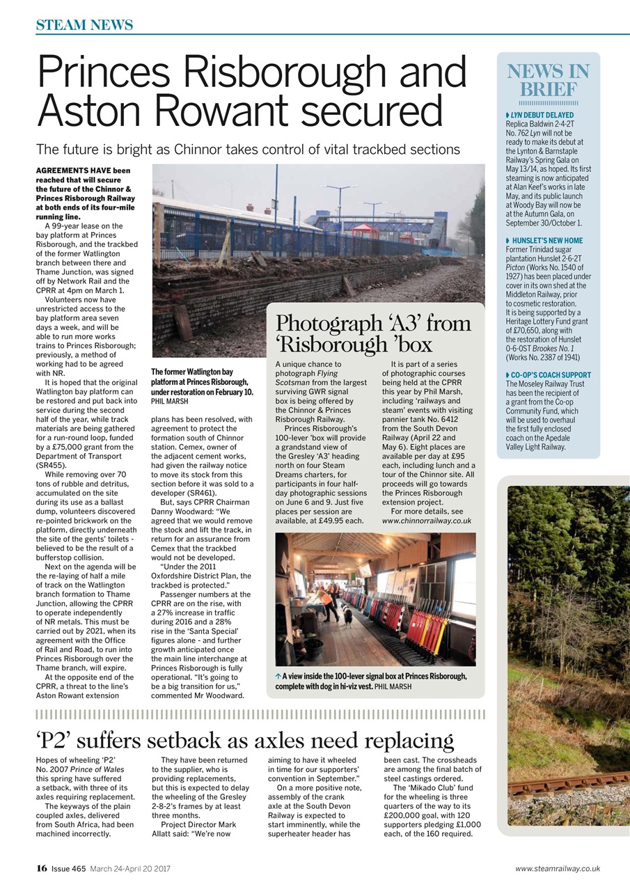 Steam Railway Preview Pages