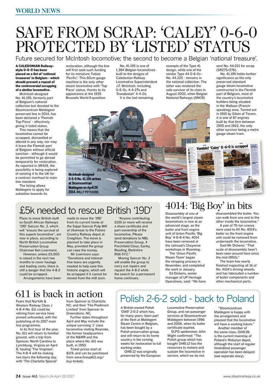 Steam Railway Preview Pages