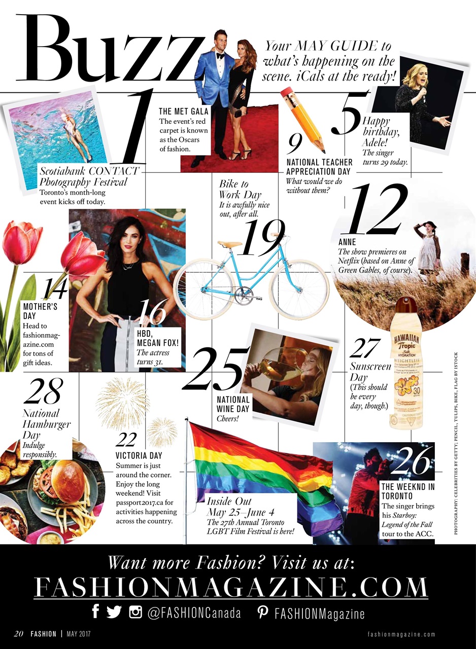 Fashion Magazine Preview Pages