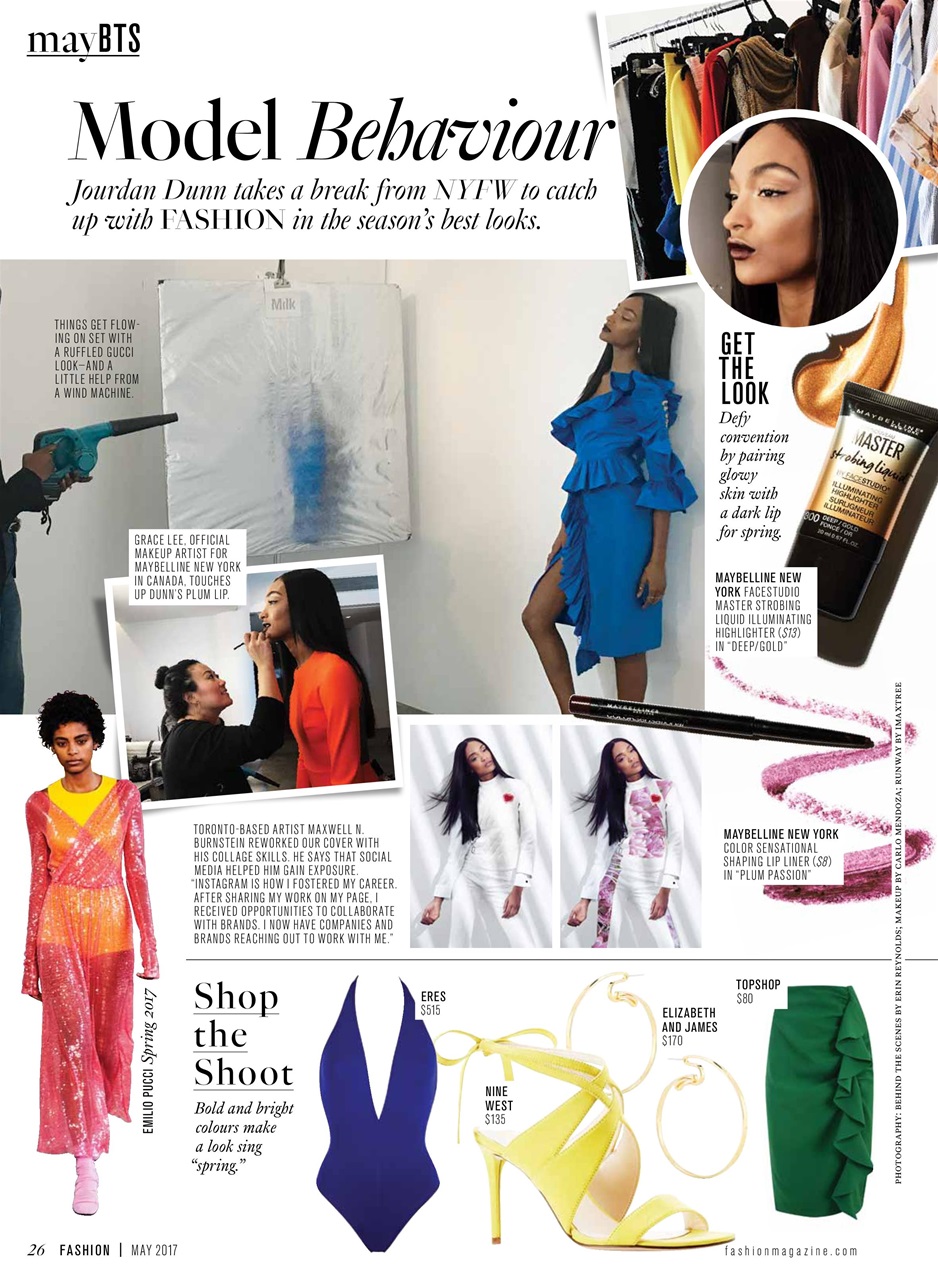 Fashion Magazine Preview Pages