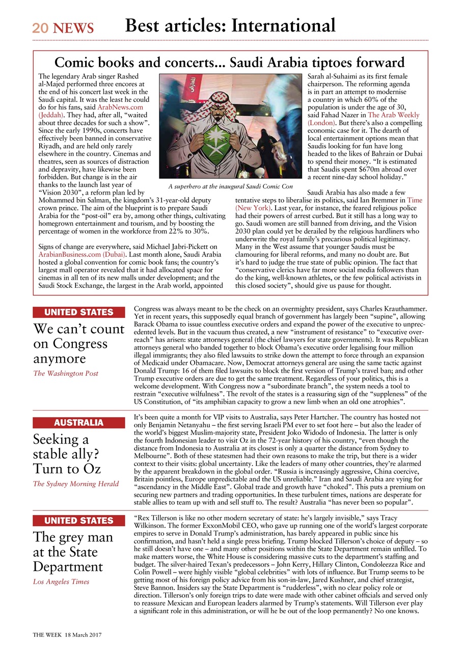 The Week Preview Pages