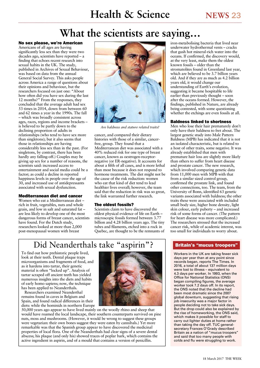 The Week Preview Pages