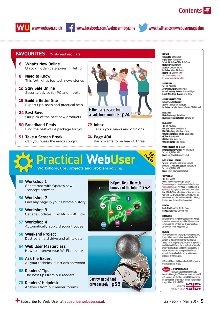 Webuser Preview Pages