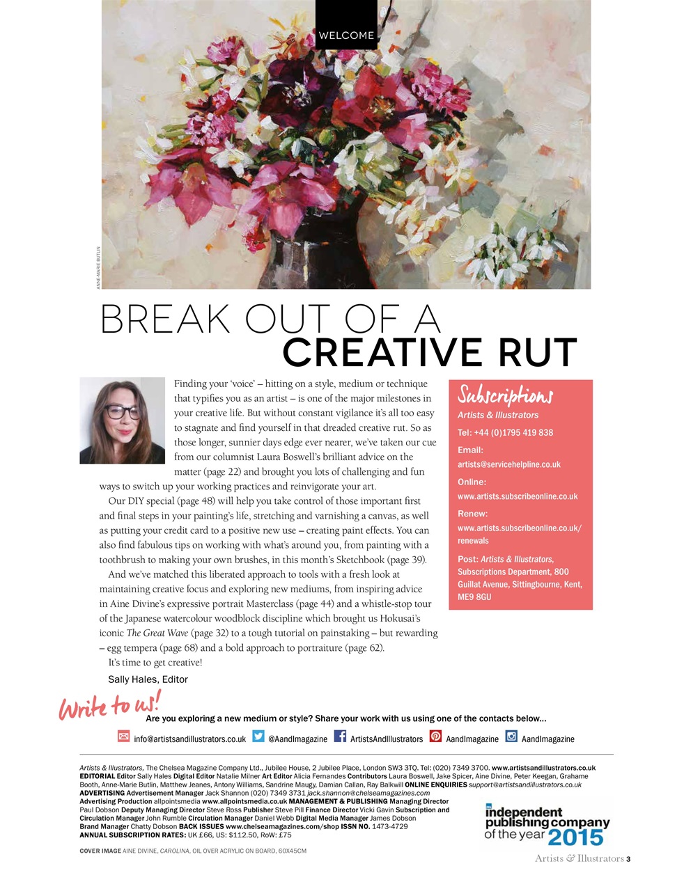 Artists & Illustrators Preview Pages