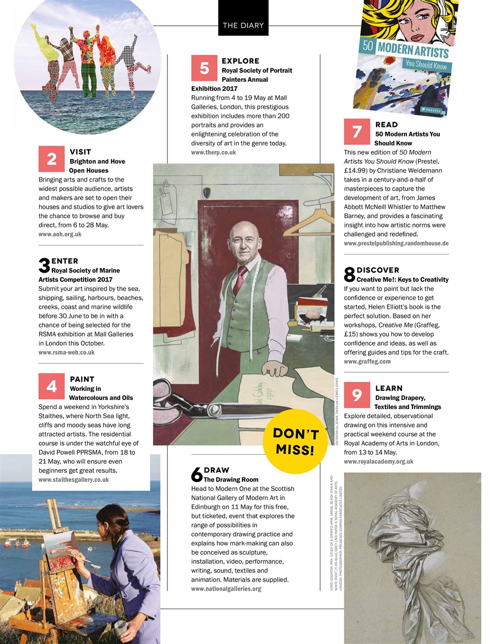 Artists & Illustrators Preview Pages