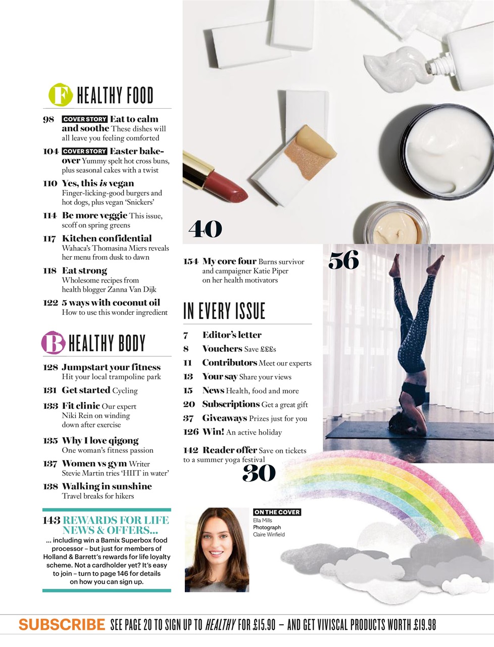 Healthy Magazine Preview Pages