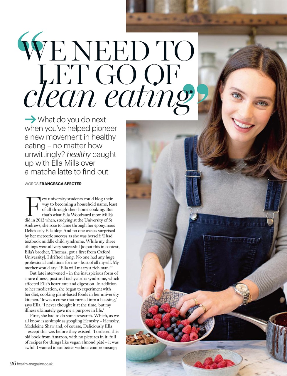 Healthy Magazine Preview Pages