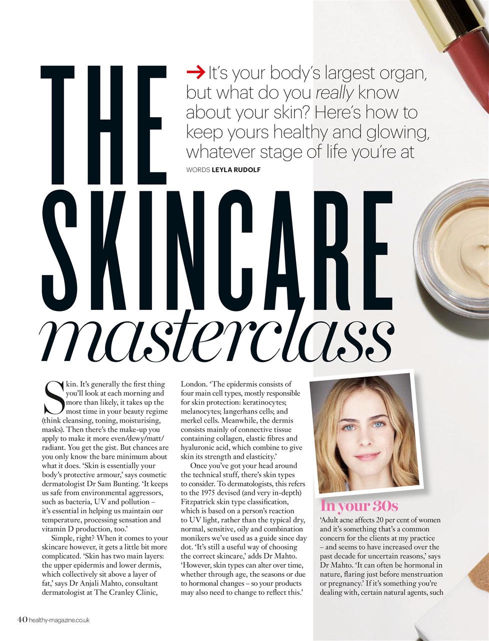 Healthy Magazine Preview Pages