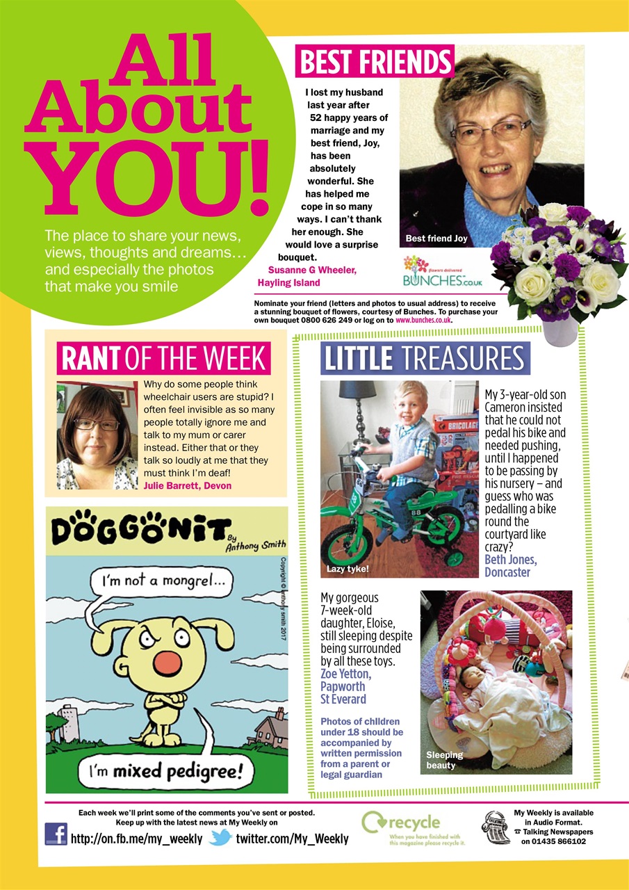 My Weekly Preview Pages