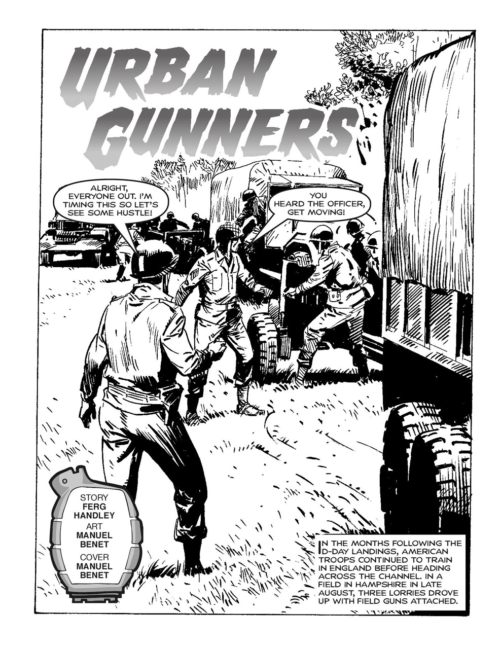 Commando Preview Pages