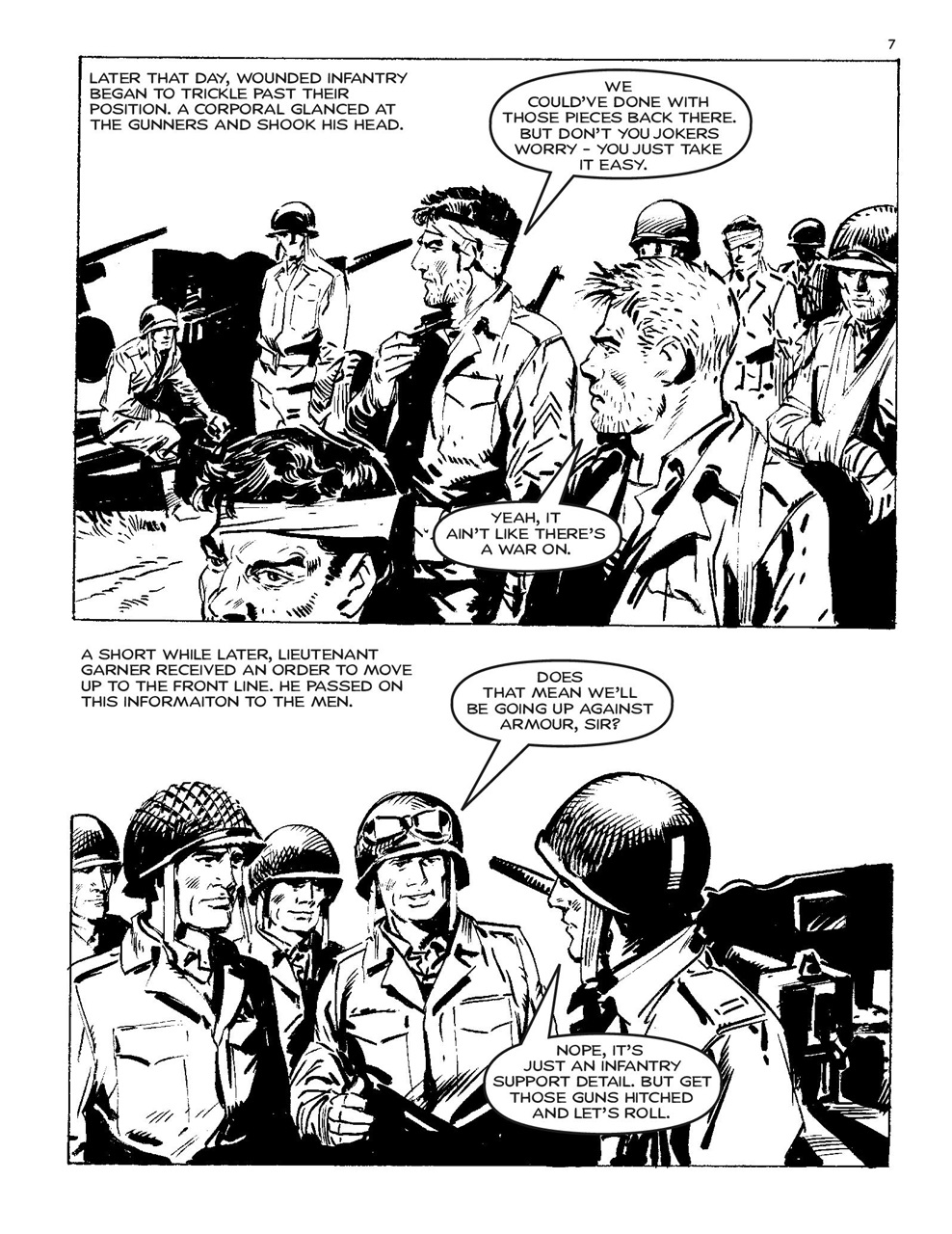 Commando Preview Pages