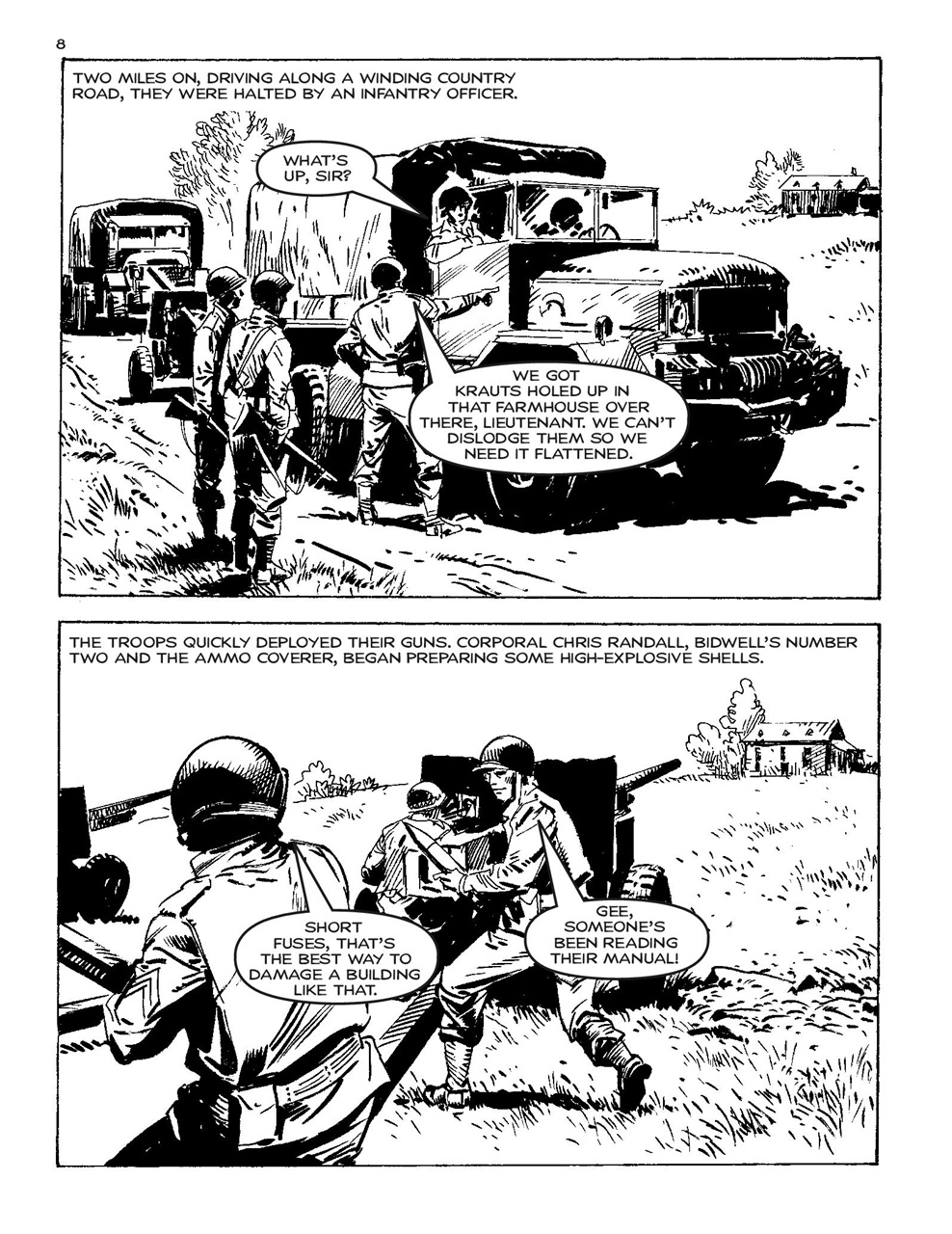 Commando Preview Pages