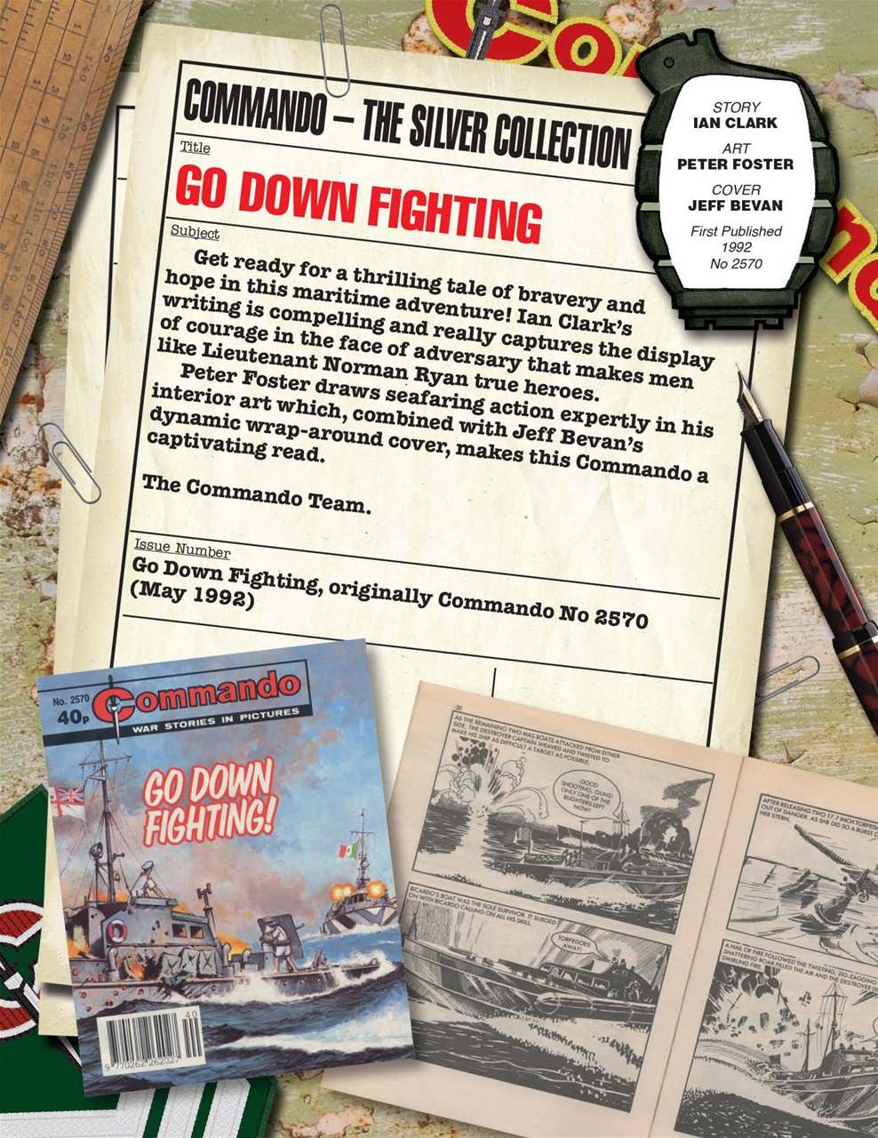 Commando Preview Pages