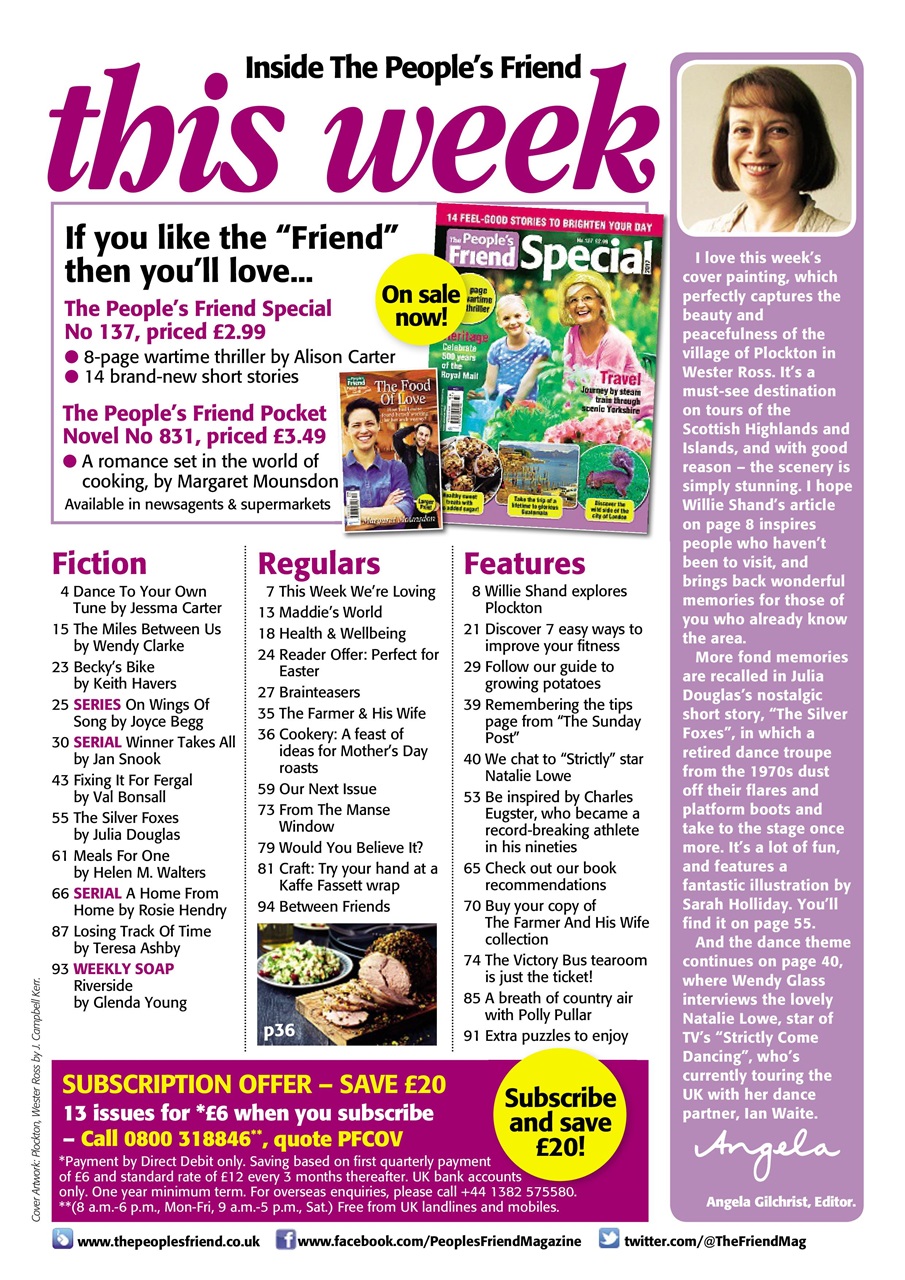 The People’s Friend Preview Pages