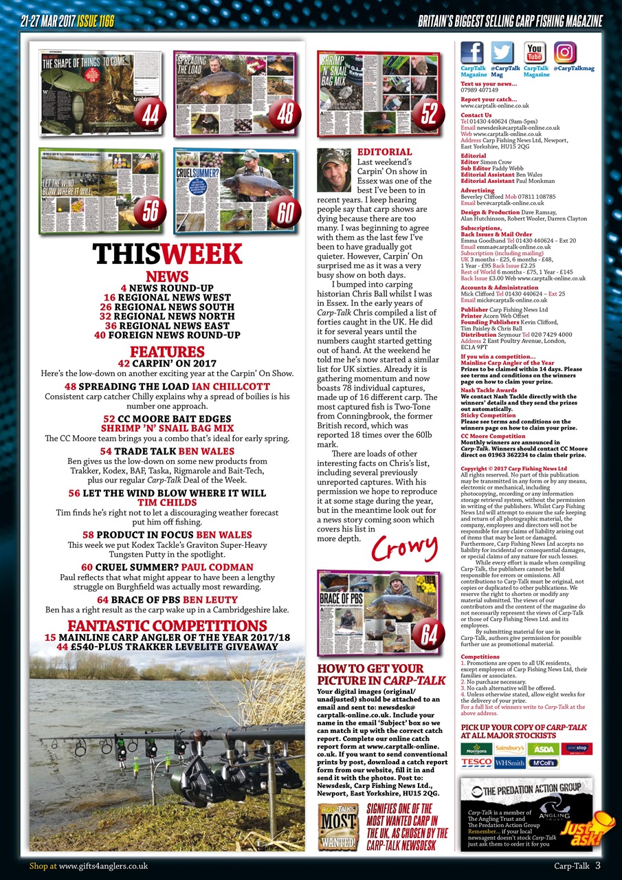 Carp-Talk Preview Pages