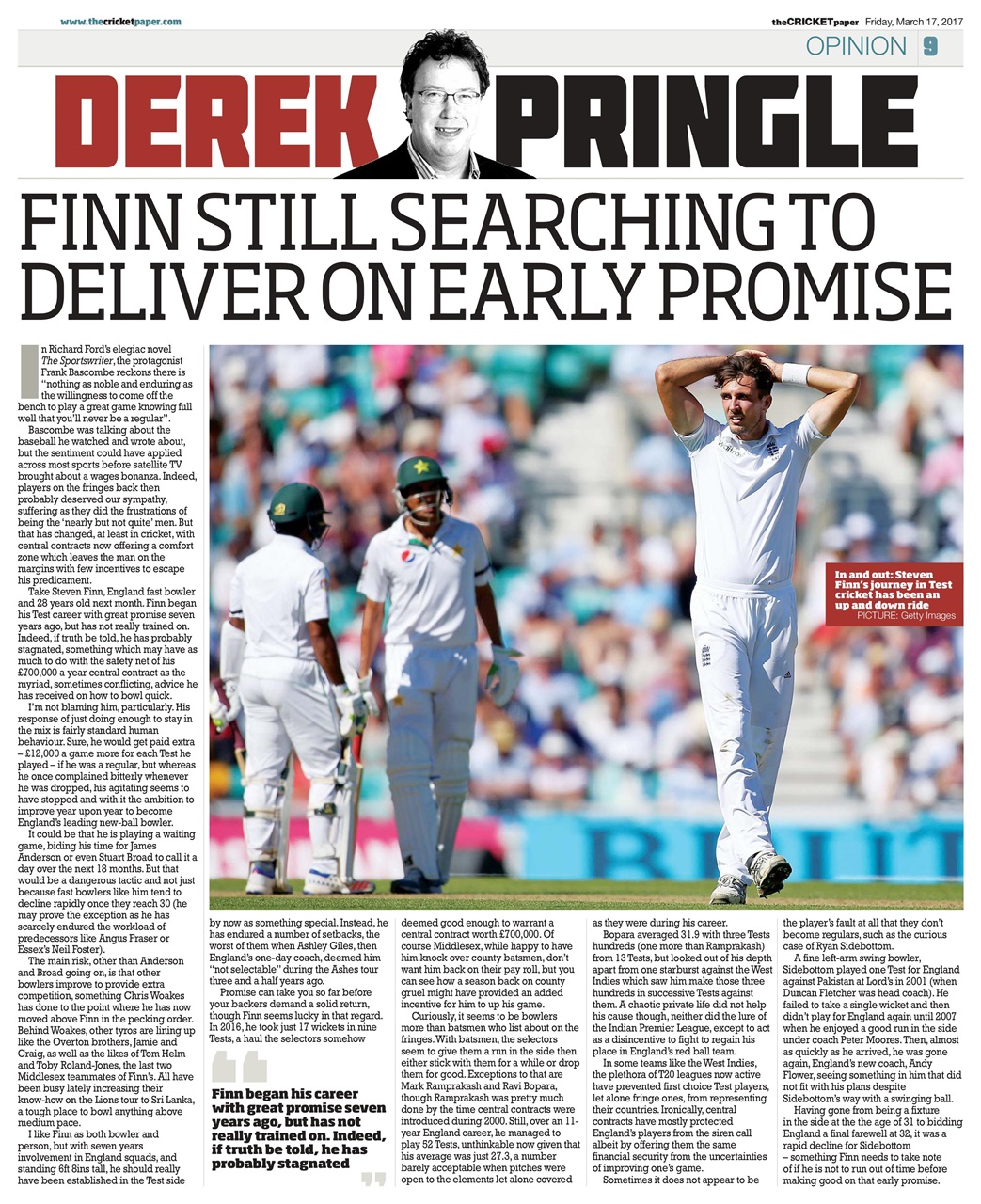 The Cricket Paper Preview Pages