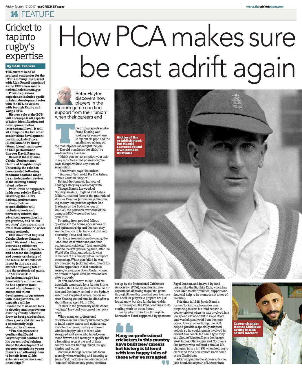 The Cricket Paper Preview Pages