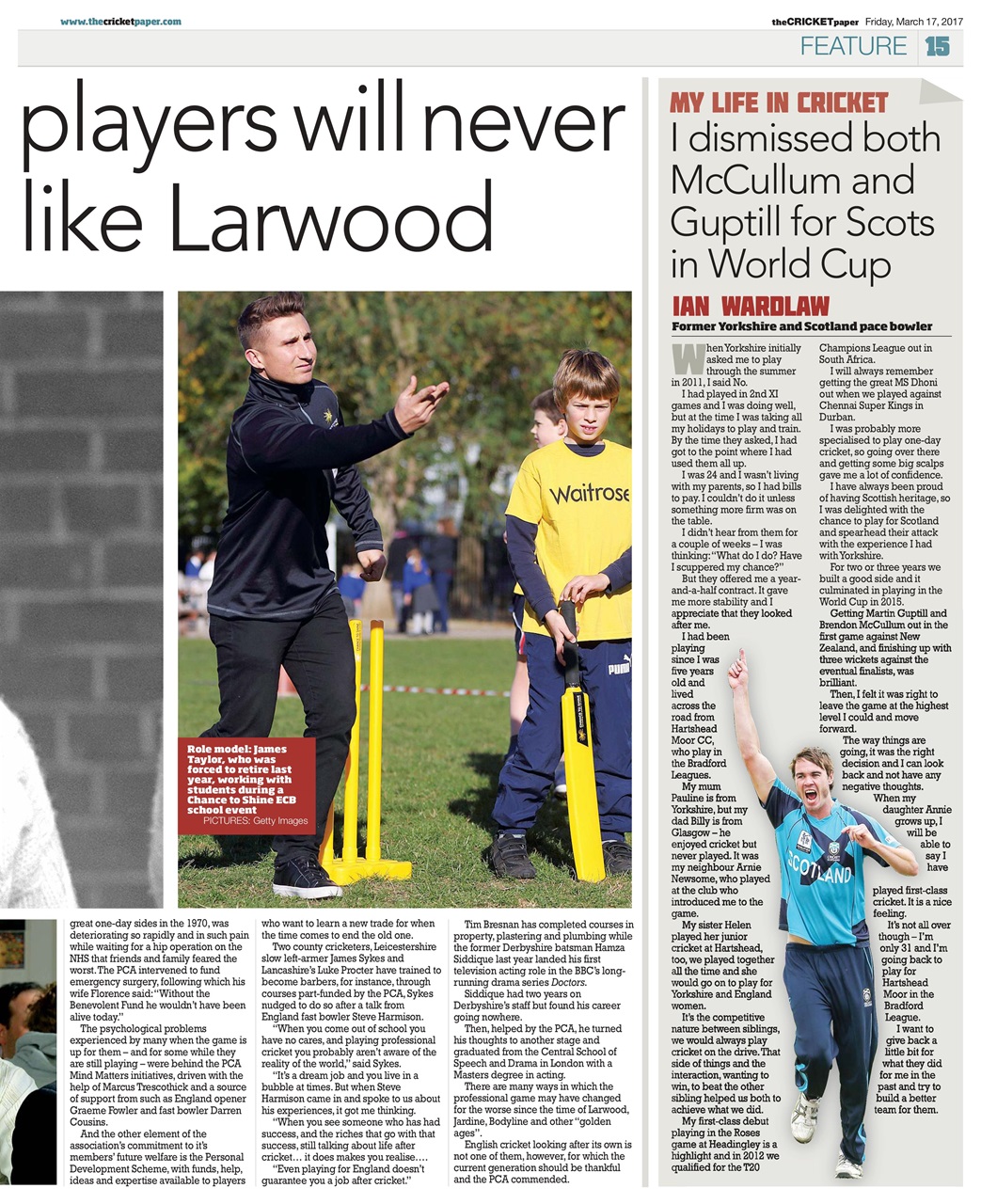 The Cricket Paper Preview Pages