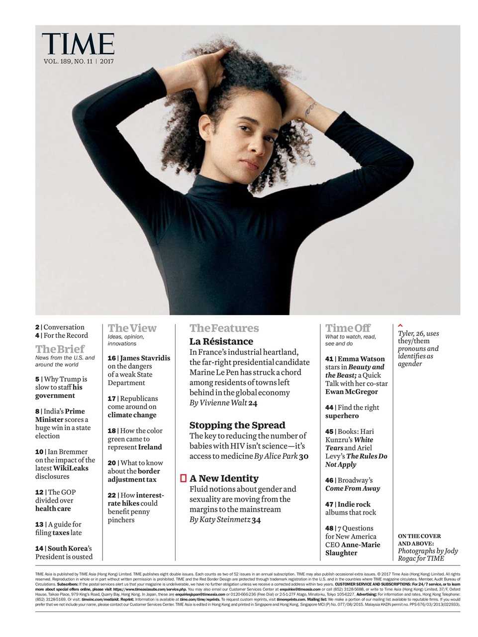TIME Magazine Europe Preview Pages