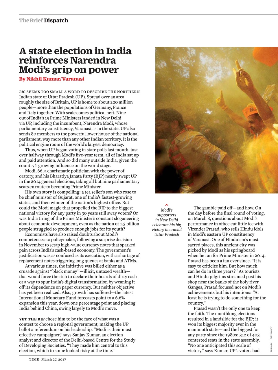 TIME Magazine Europe Preview Pages