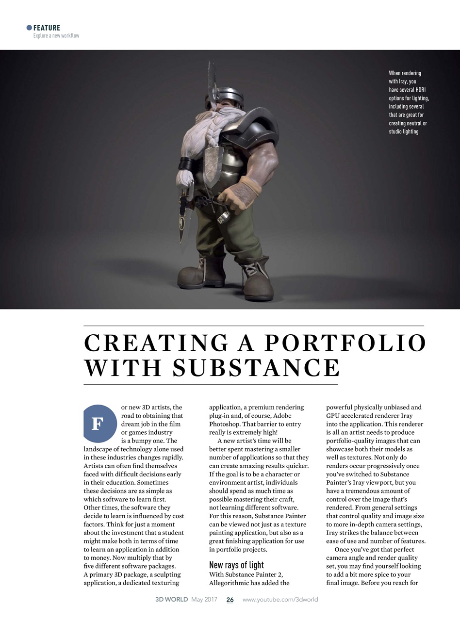 3D World Preview Pages