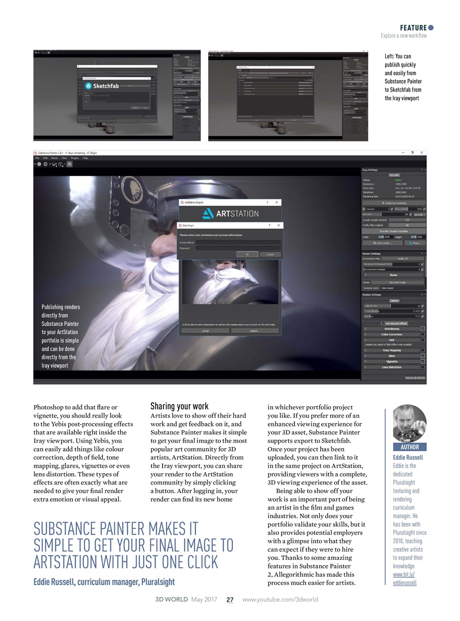 3D World Preview Pages