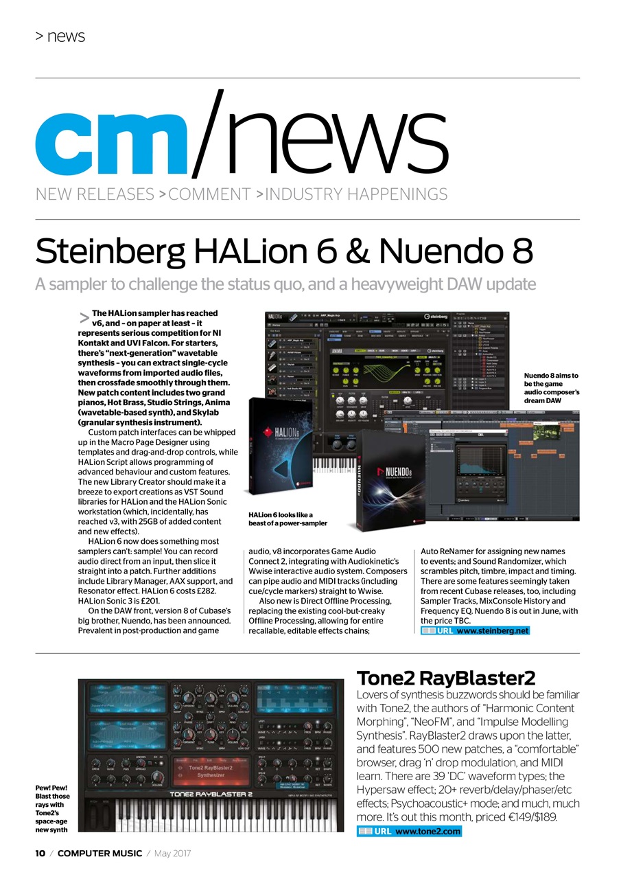 Computer Music Preview Pages