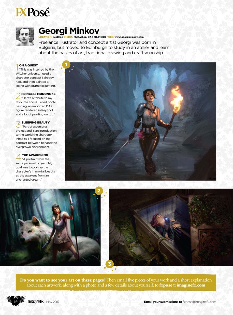 ImagineFX Preview Pages