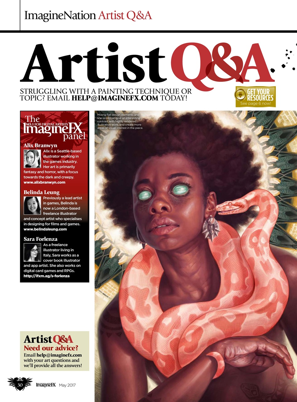 ImagineFX Preview Pages