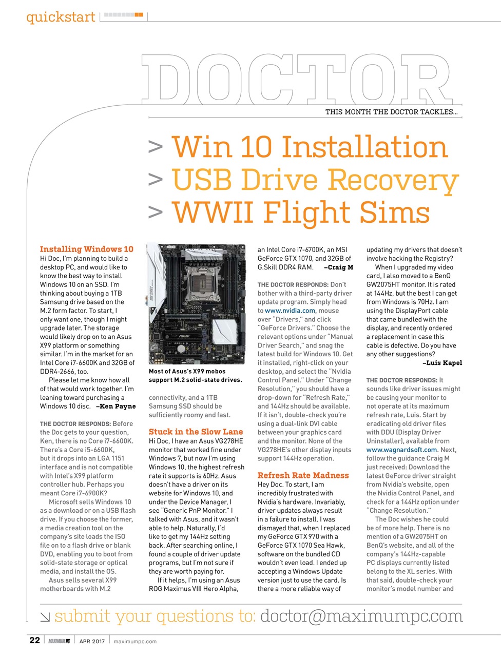 Maximum PC Preview Pages