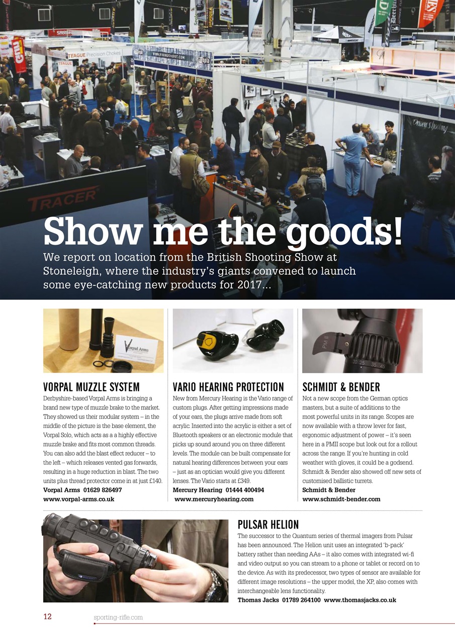 Sporting Rifle Preview Pages