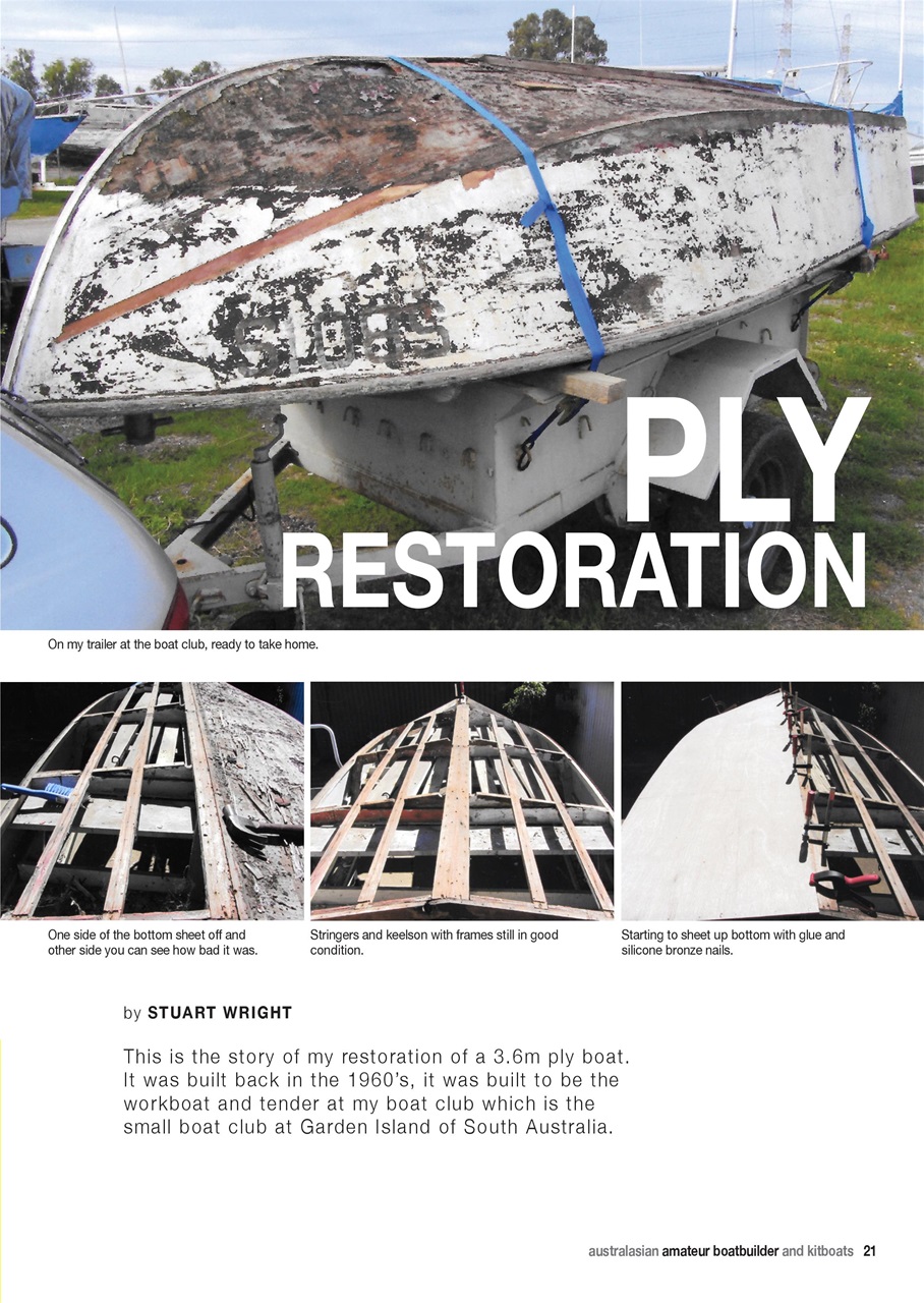 Australian Amateur Boat Builder Preview Pages