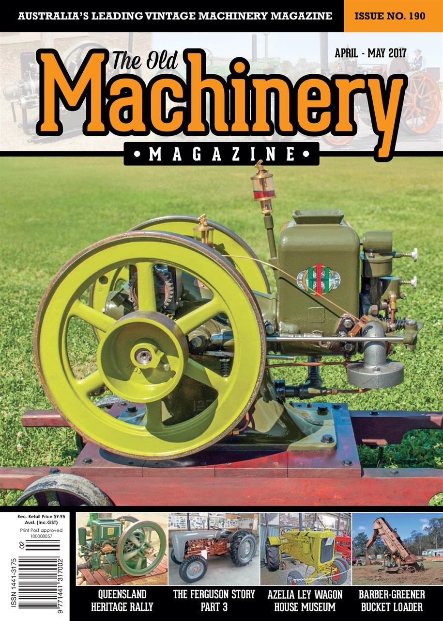 The Old Machinery Magazine Preview Pages