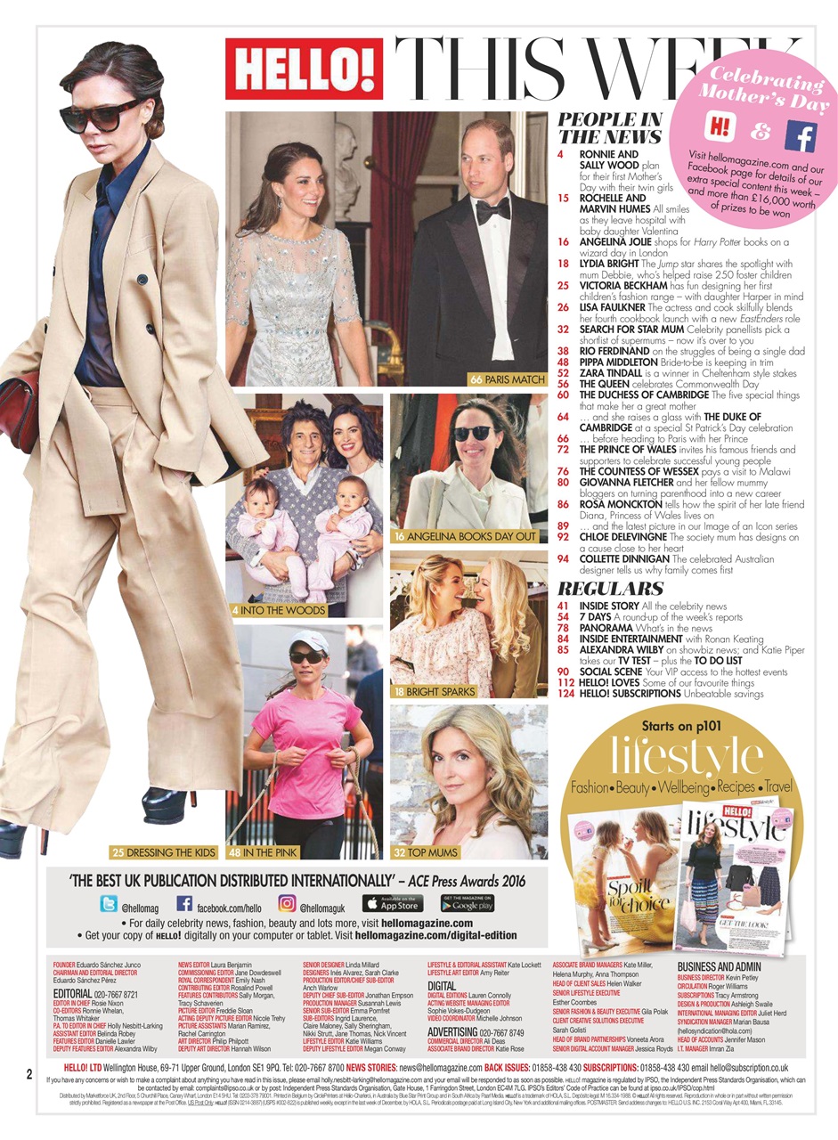 Hello! Magazine Preview Pages