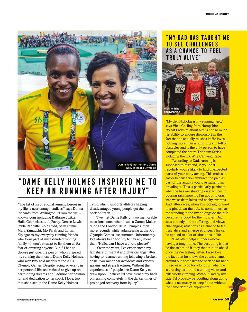 Women’s Running Preview Pages