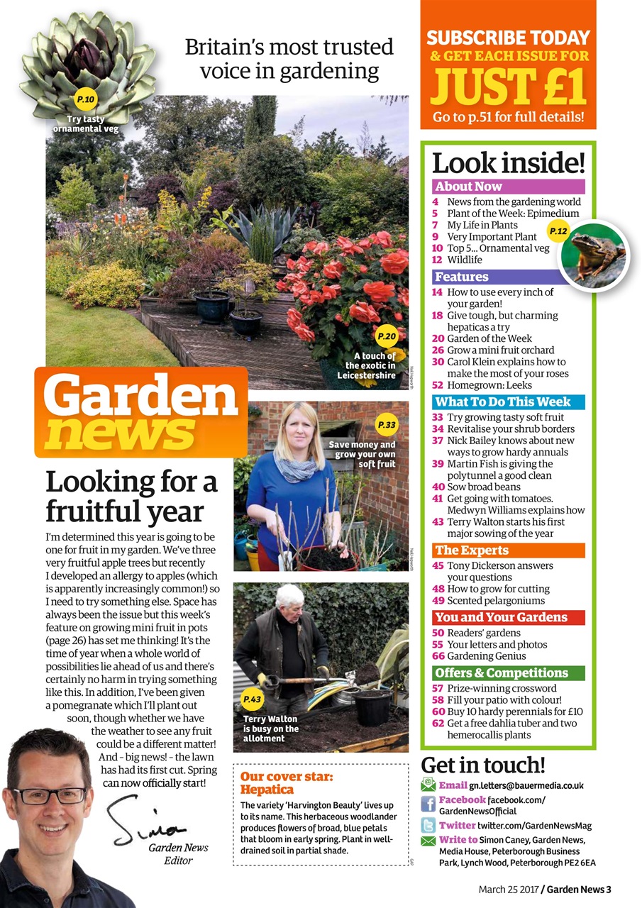 Garden News Preview Pages