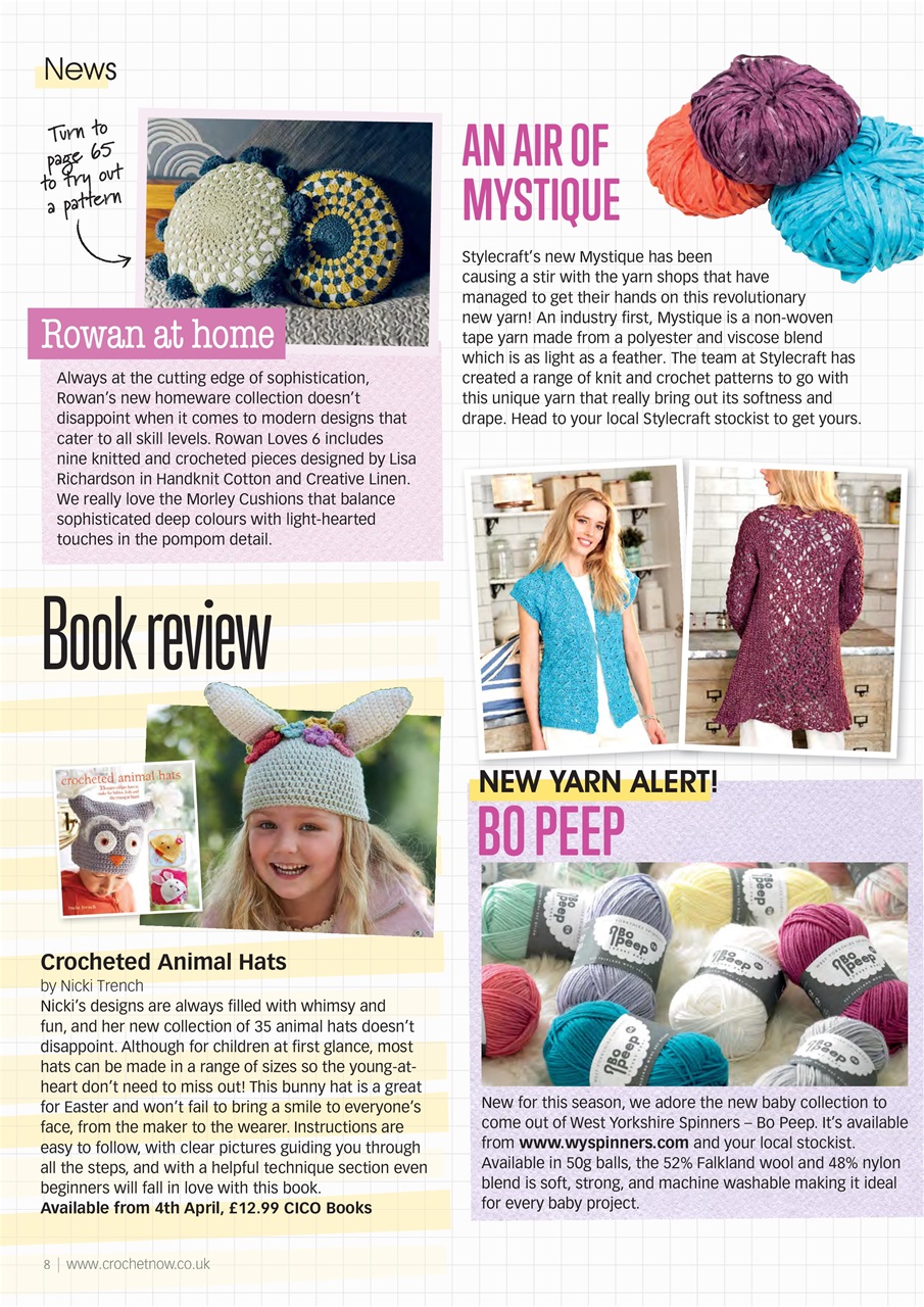 Crochet Now Magazine Preview Pages