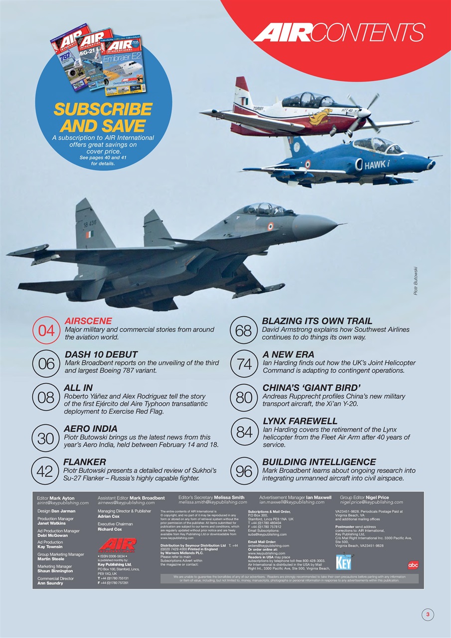 AIR International Preview Pages