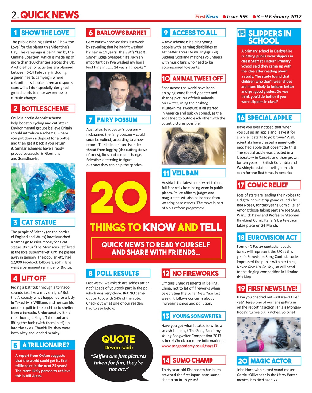 First News Preview Pages