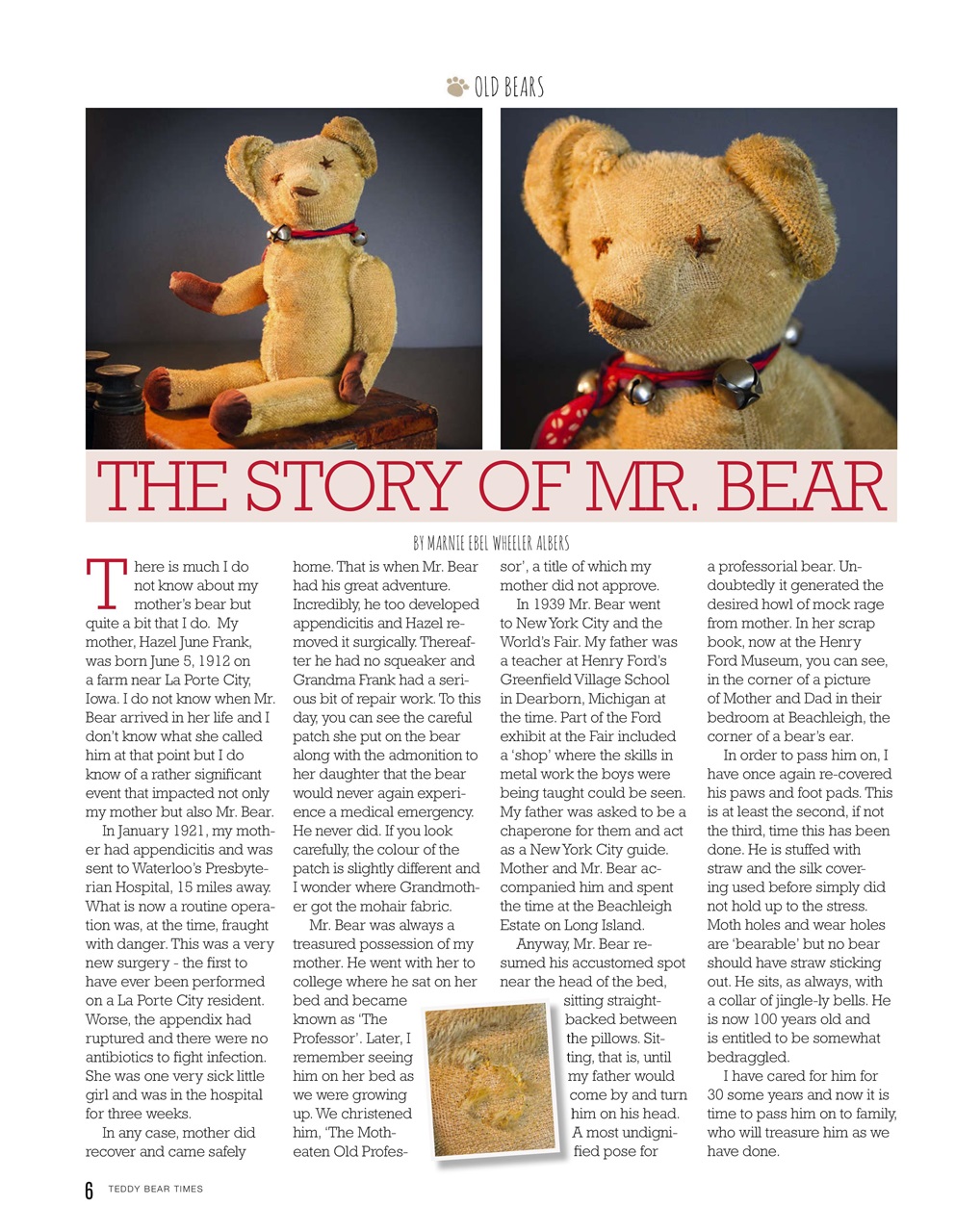 Teddy Bear Times Preview Pages