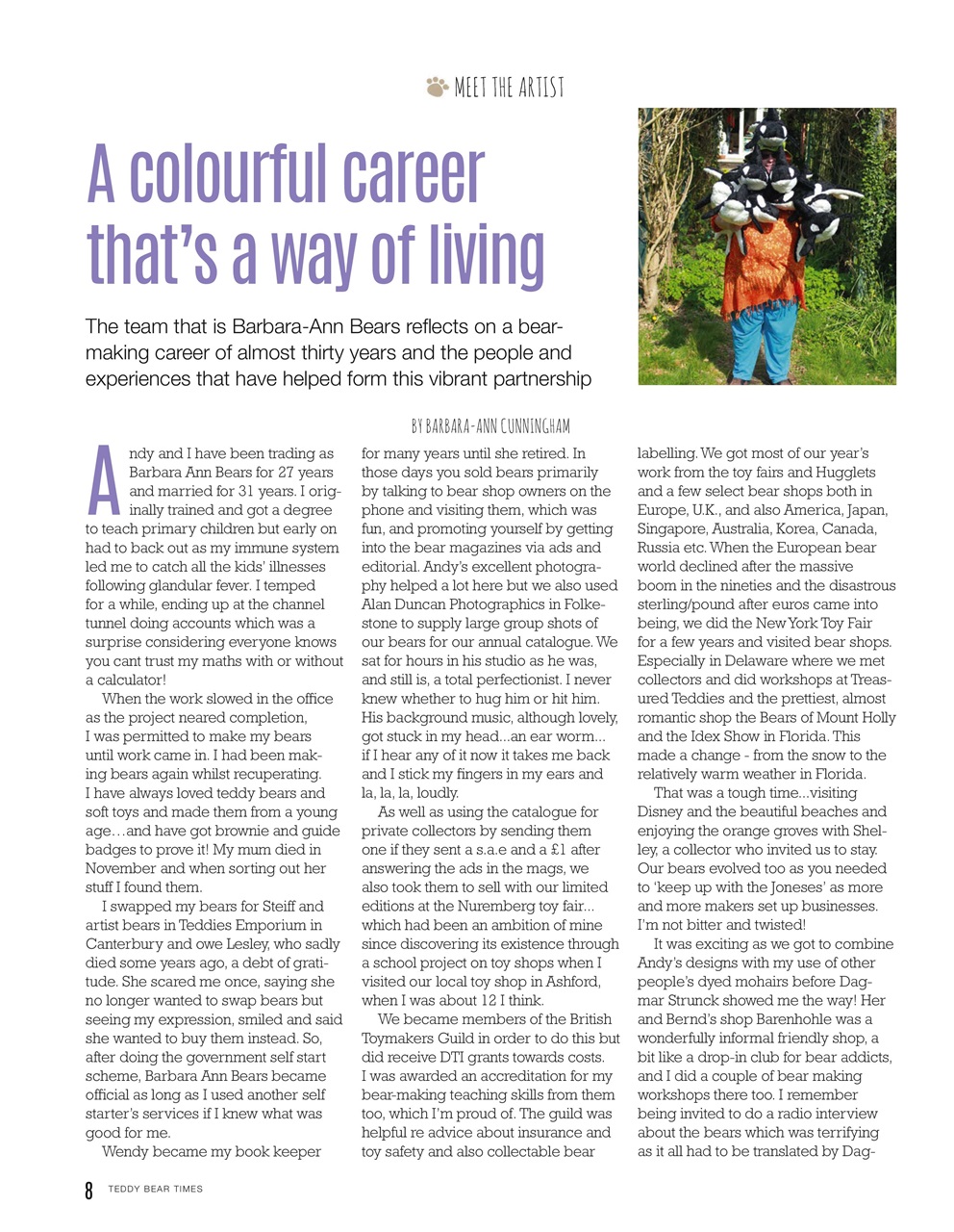 Teddy Bear Times Preview Pages