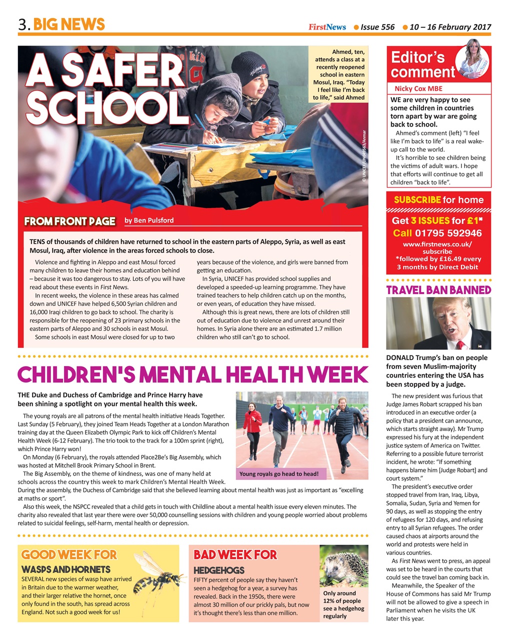 First News Preview Pages
