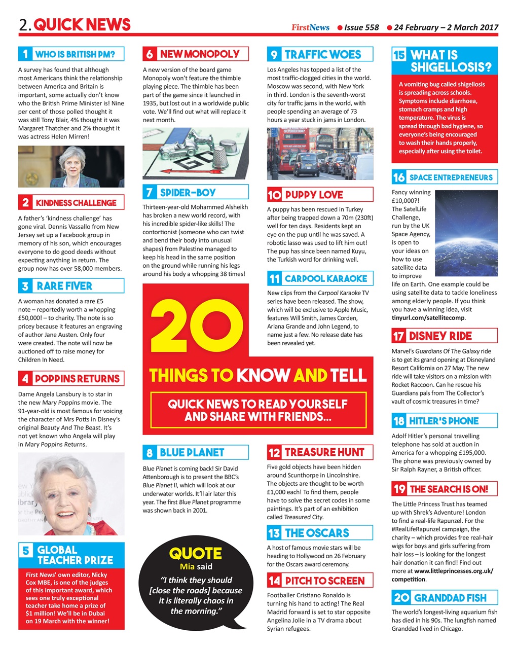 First News Preview Pages