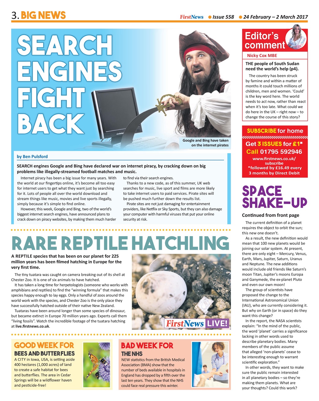First News Preview Pages