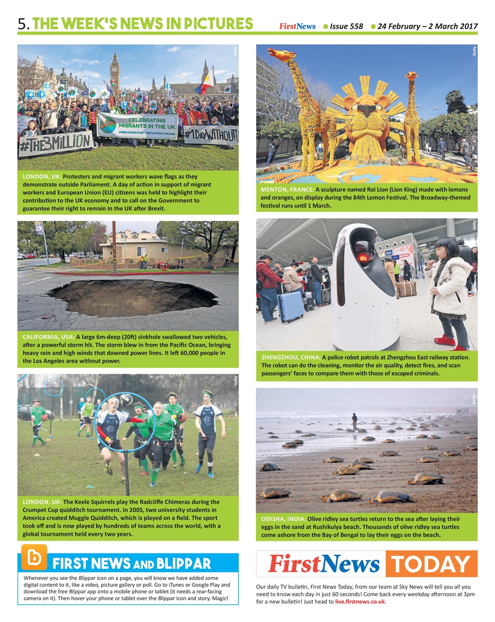 First News Preview Pages