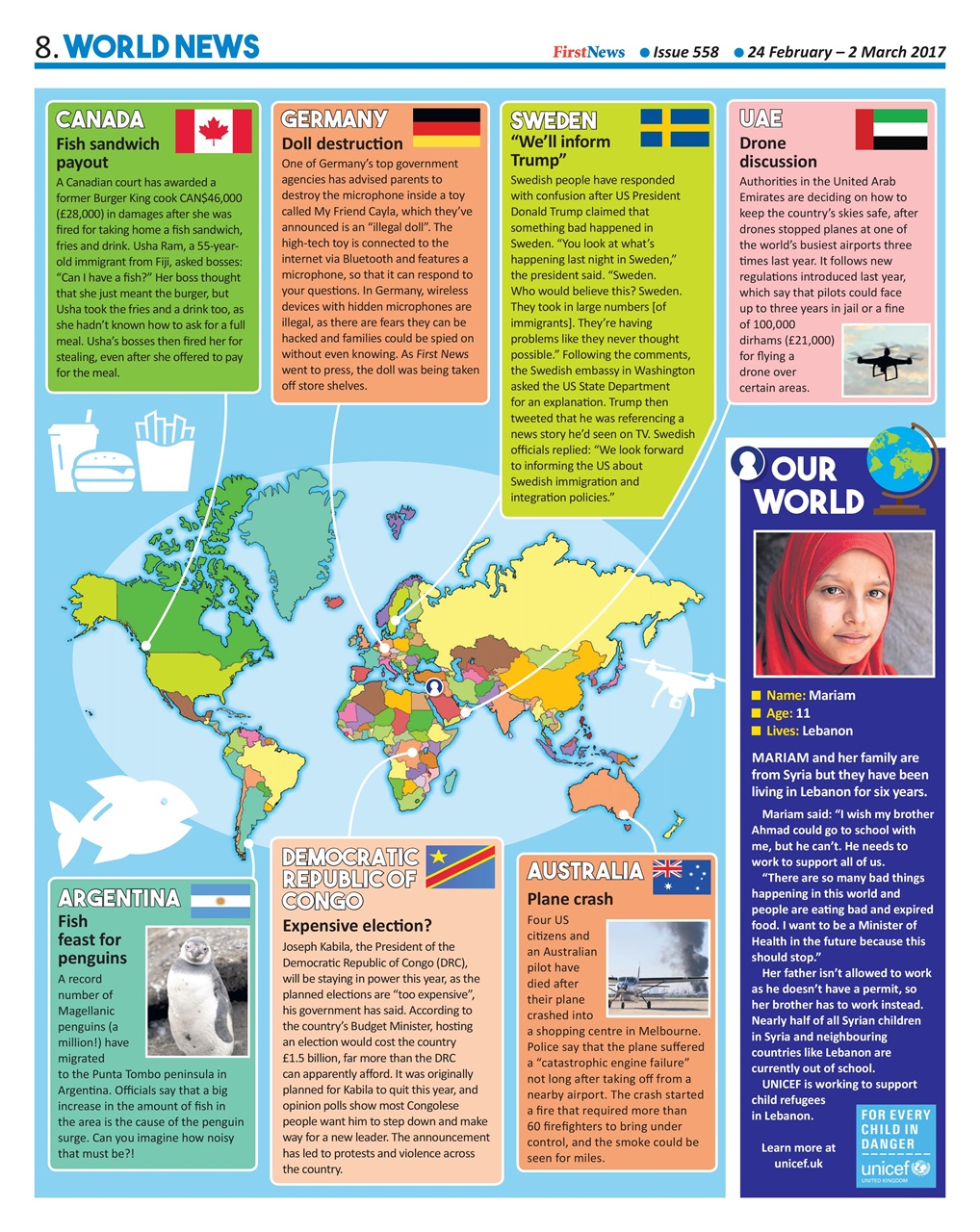 First News Preview Pages