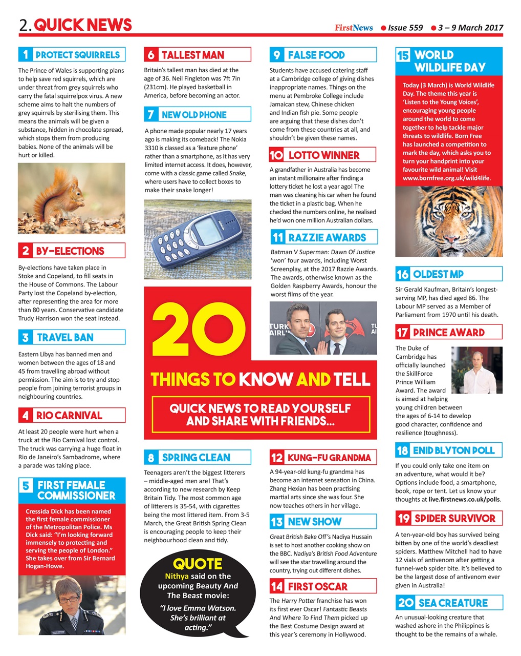 First News Preview Pages
