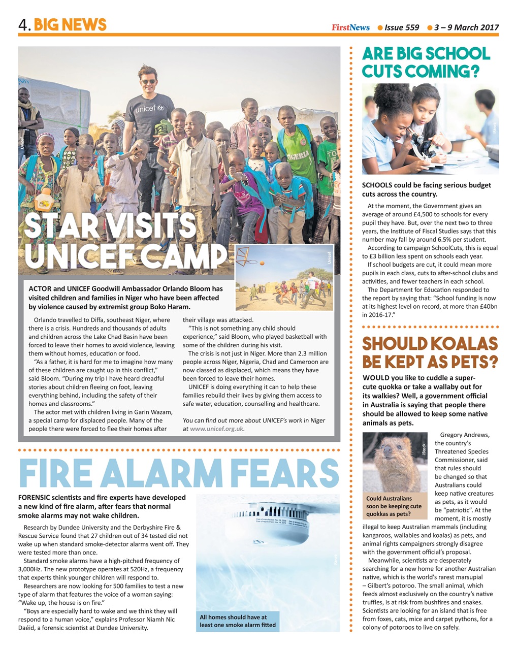 First News Preview Pages