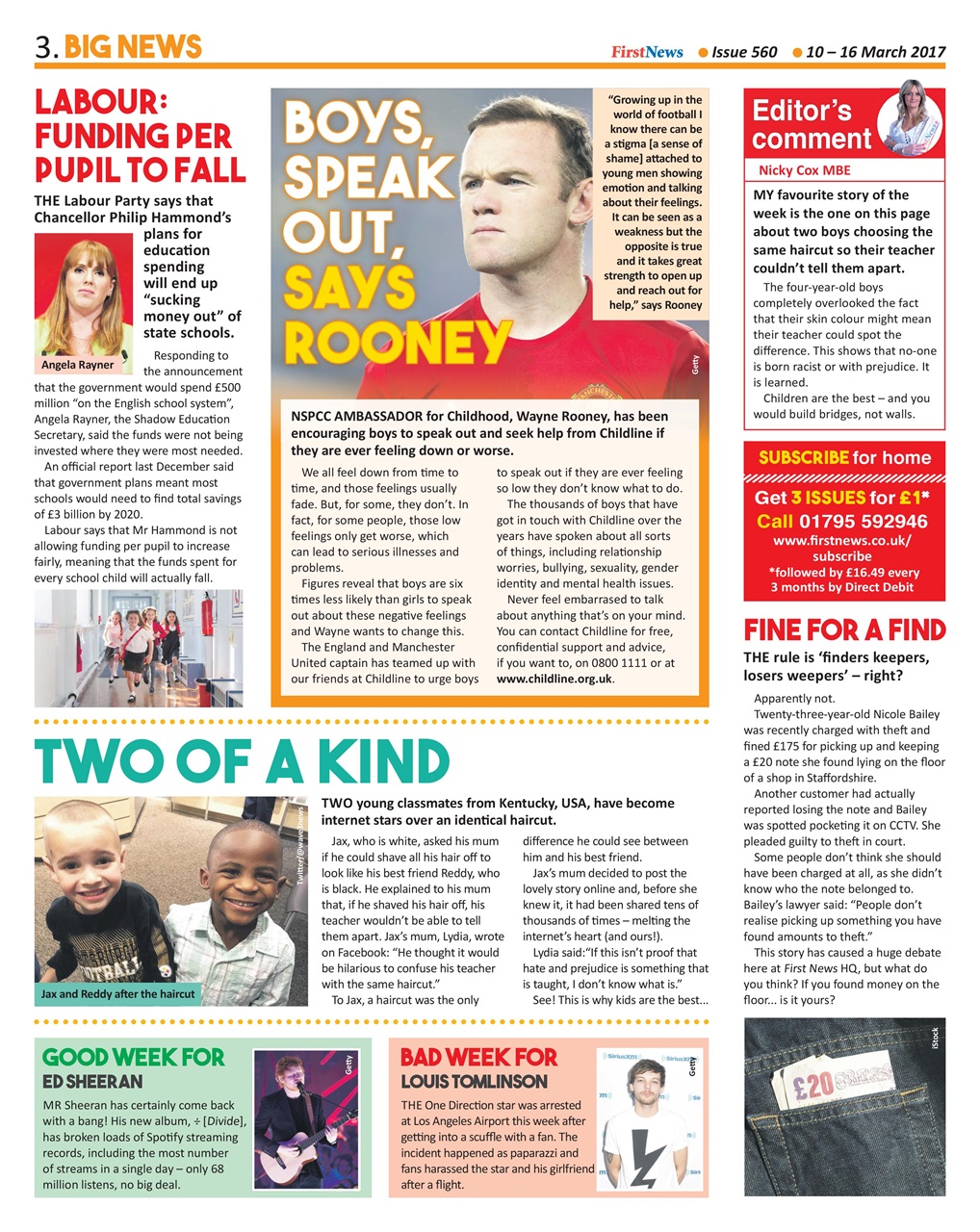 First News Preview Pages